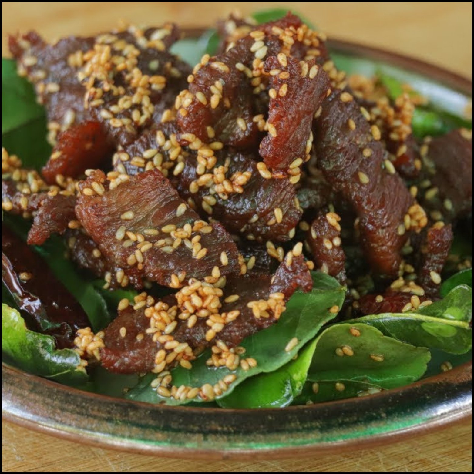 CRISPY SESAME SEED BEEF